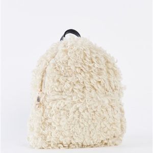 Fuzzy Poodle Mini Back Pack